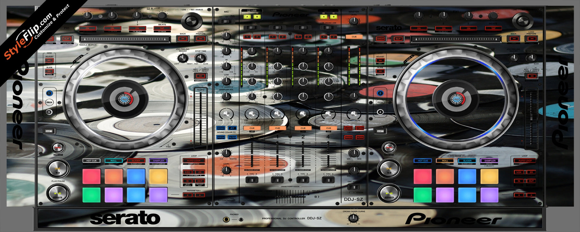 Wax On  Pioneer DDJ-SZ