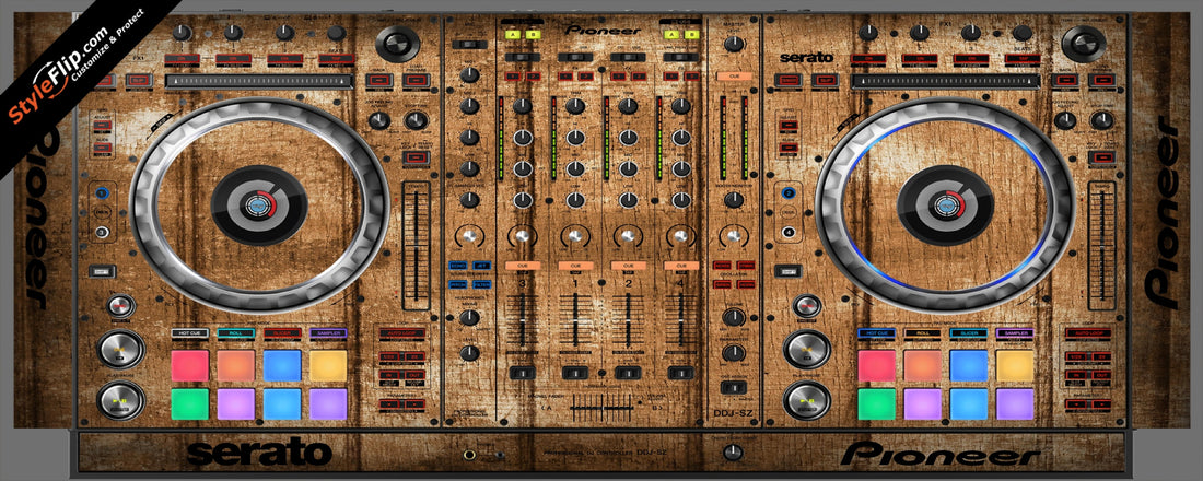Wood Panels  Pioneer DDJ-SZ