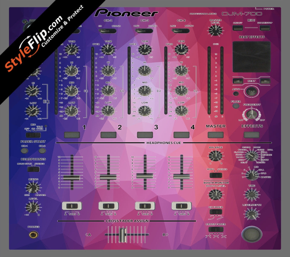 Blue Dreams Pioneer DJM 700