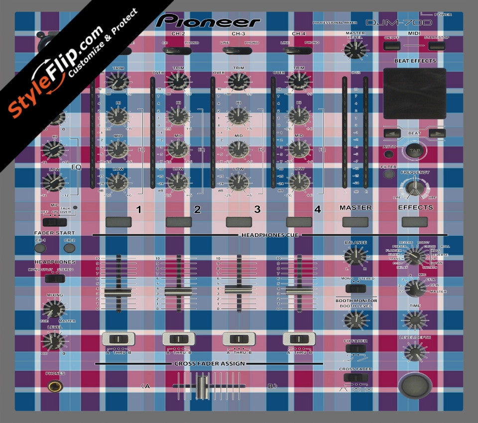 Classic Plaid  Pioneer DJM 700