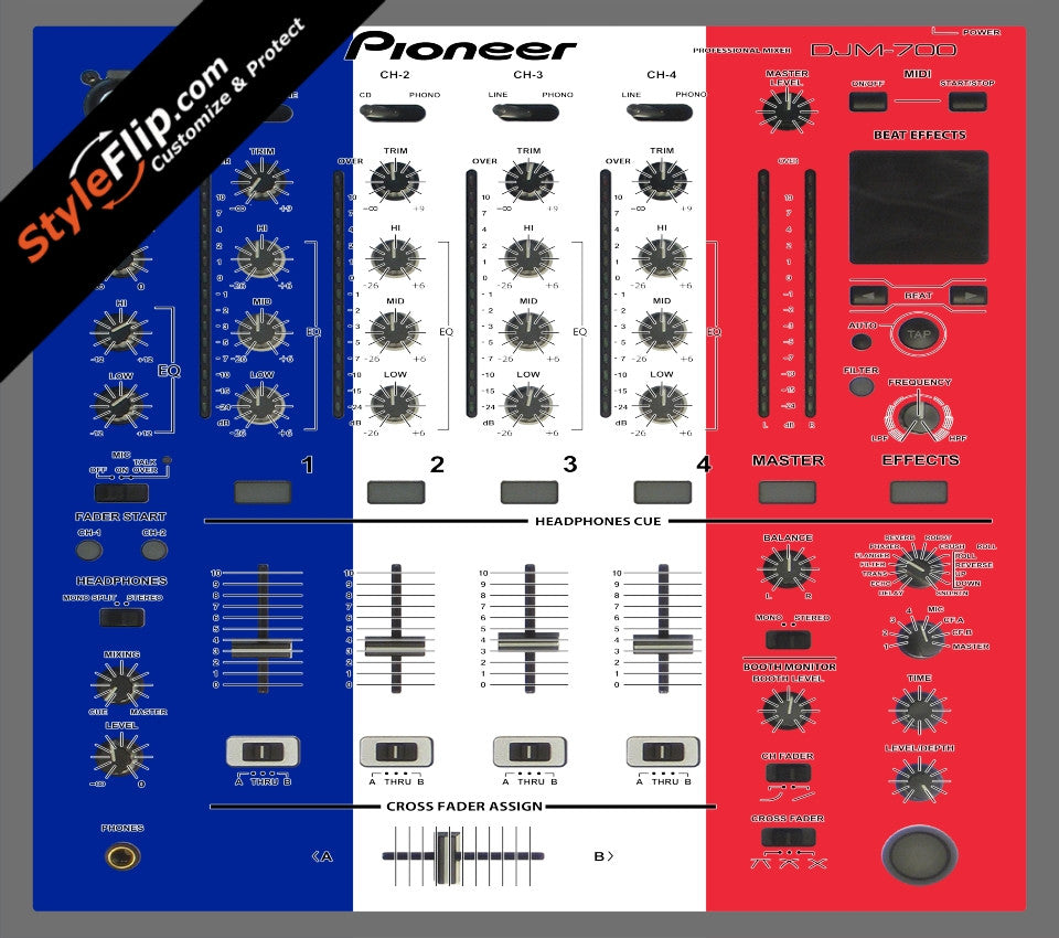French Flag  Pioneer DJM 700