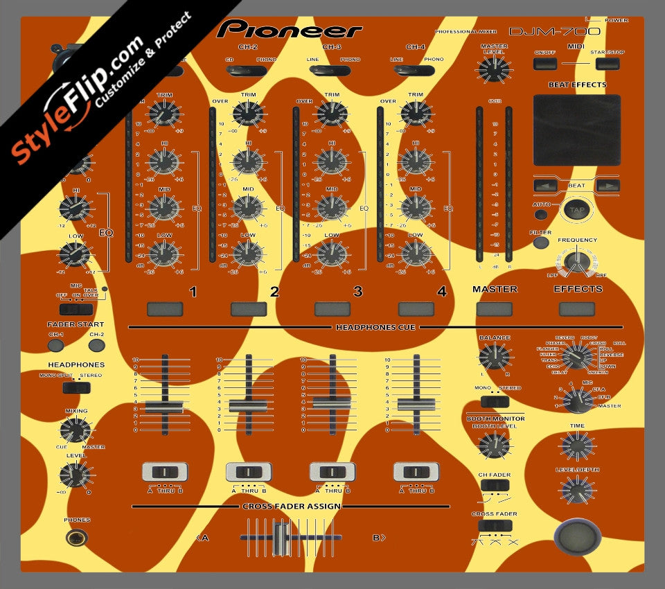 Giraffe Print  Pioneer DJM 700