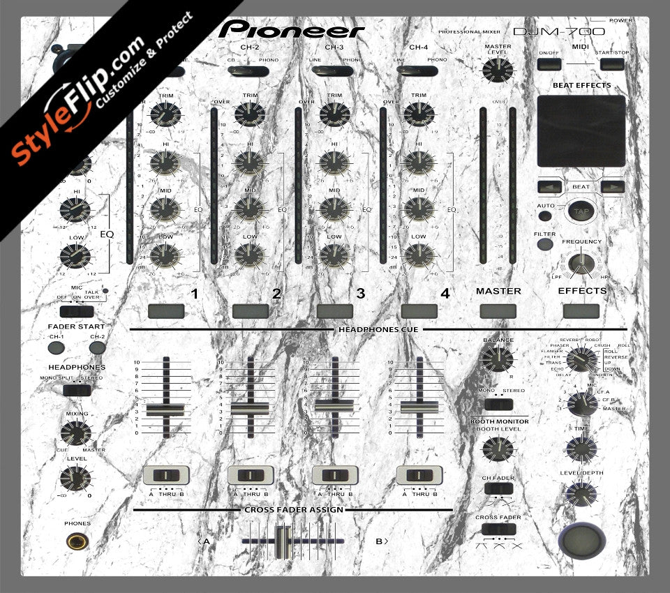 White Marble Pioneer DJM 700