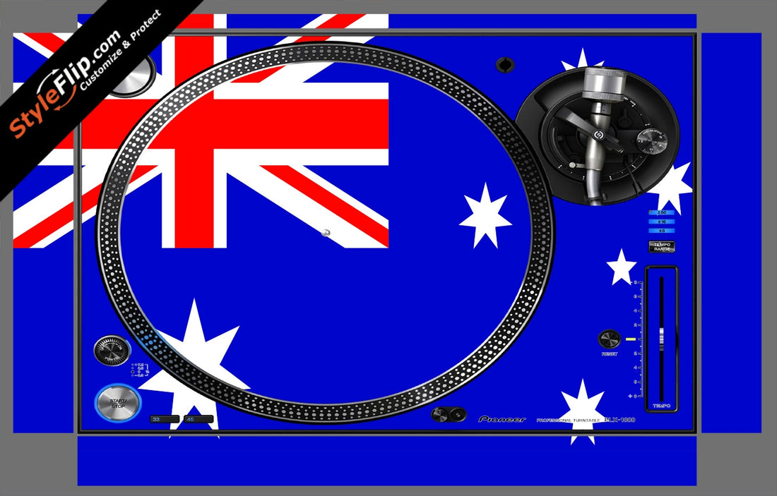 Australian Flag  Pioneer PLX-1000