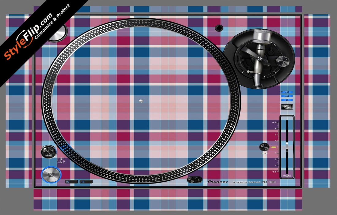 Classic Plaid  Pioneer PLX-1000