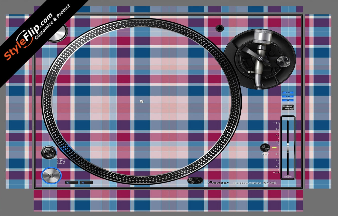 Classic Plaid  Pioneer PLX-1000