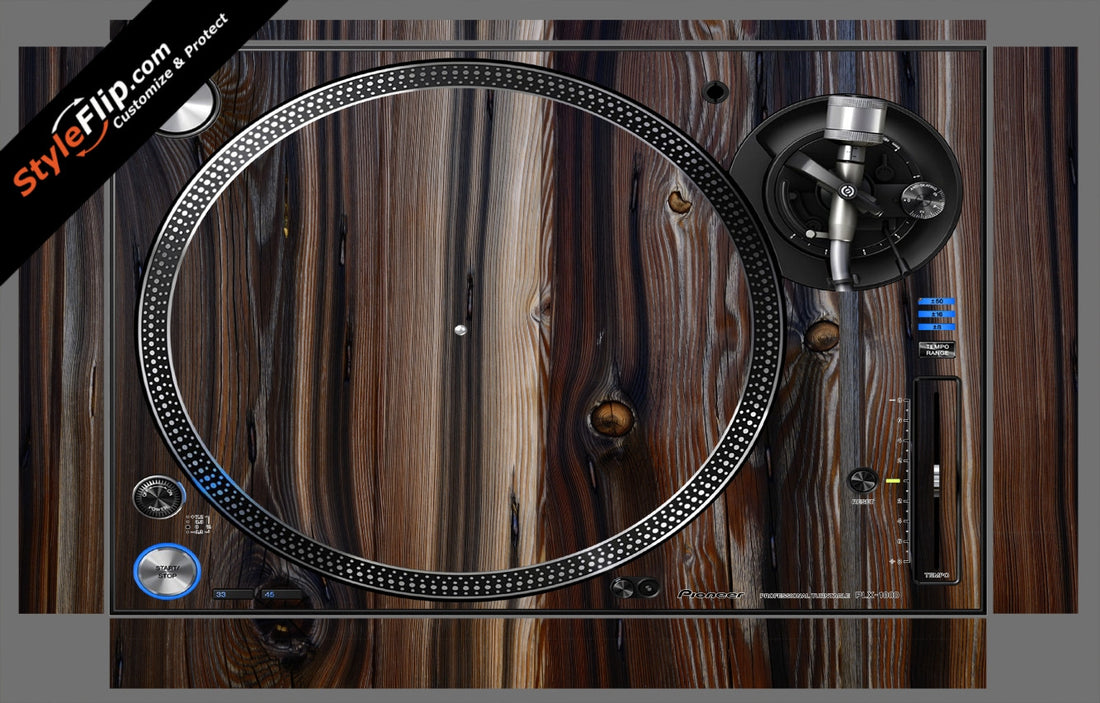 Dark Wood  Pioneer PLX-1000