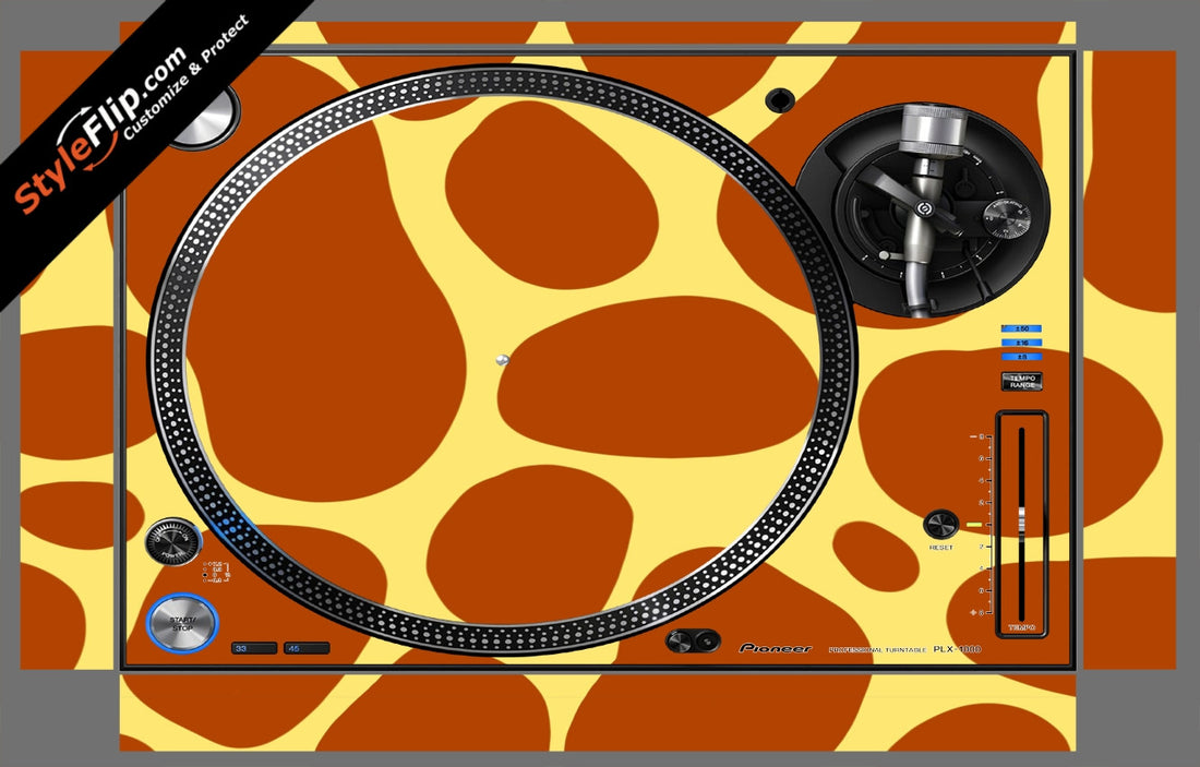 Giraffe Print  Pioneer PLX-1000