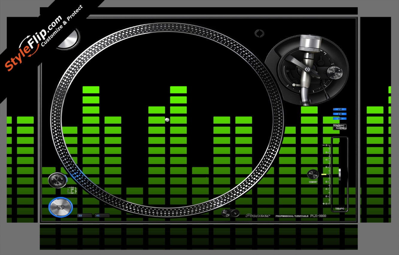 Lime Equalizer Pioneer PLX-1000