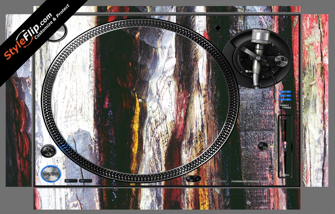 Painted Wood  Pioneer PLX-1000