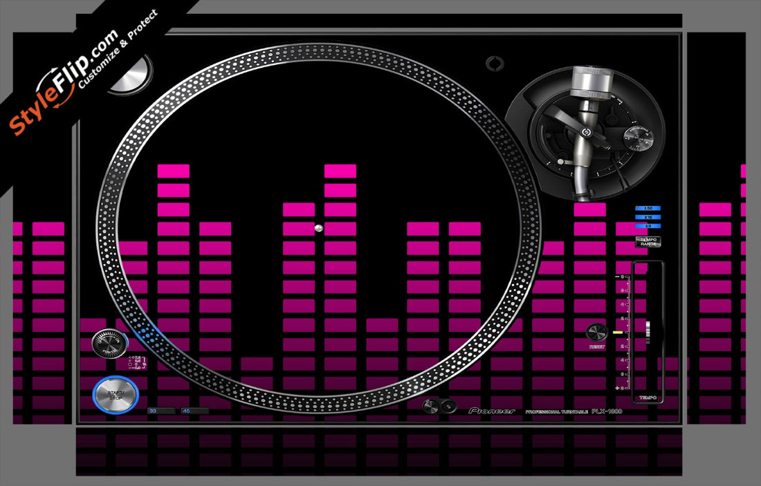 Pink Equalizer Pioneer PLX-1000