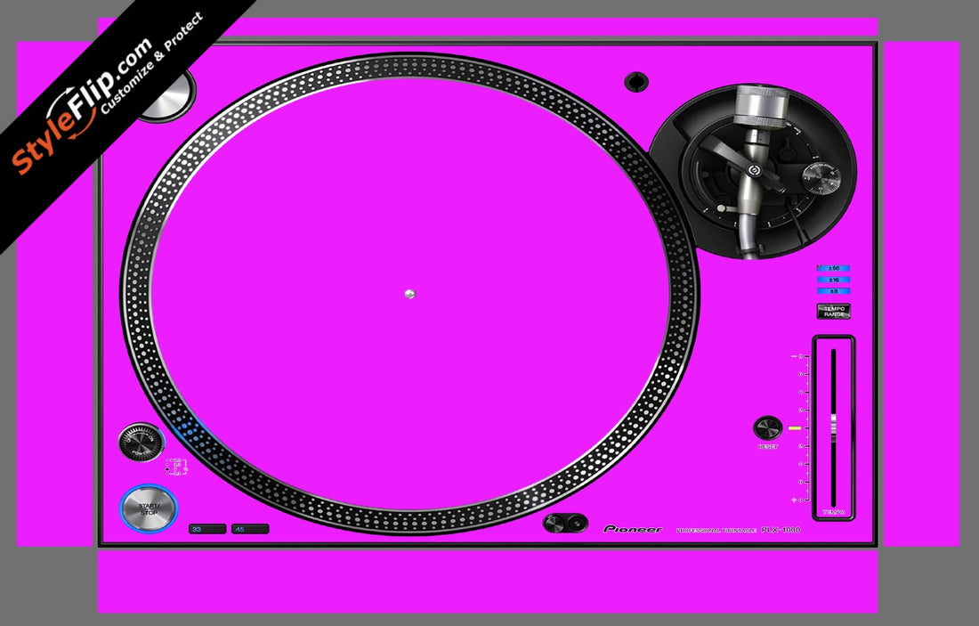 Solid Pink Pioneer PLX-1000