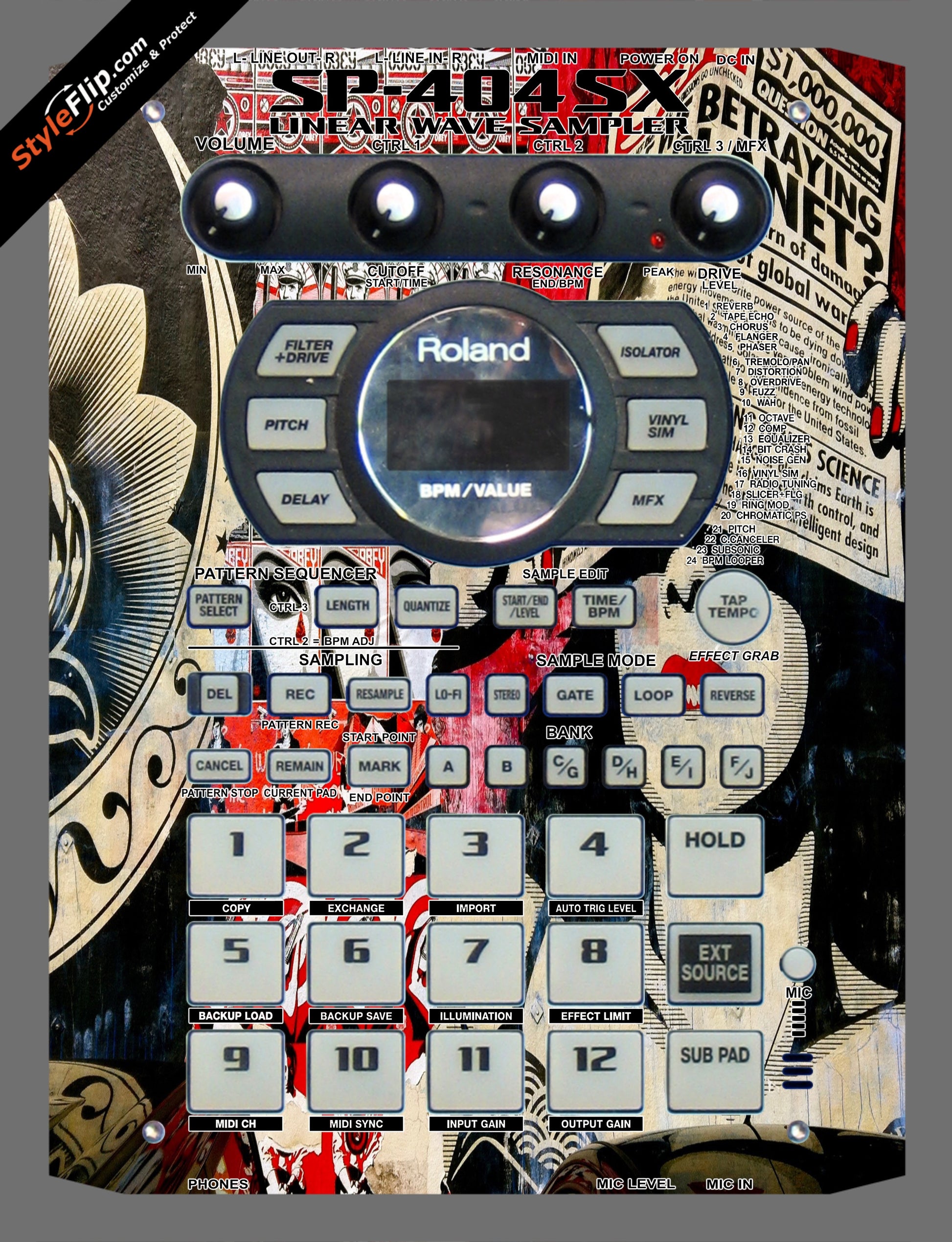 Brainwash  Roland SP-404 SX