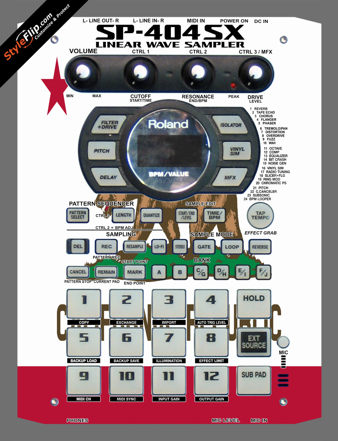 Cali Love Roland SP-404 SX