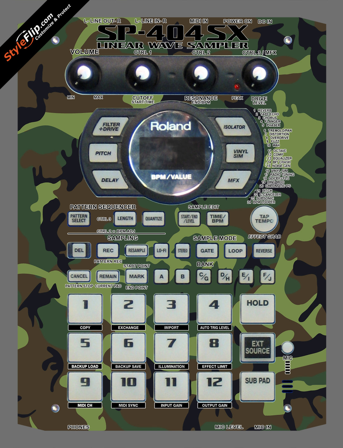 Commando  Roland SP-404 SX