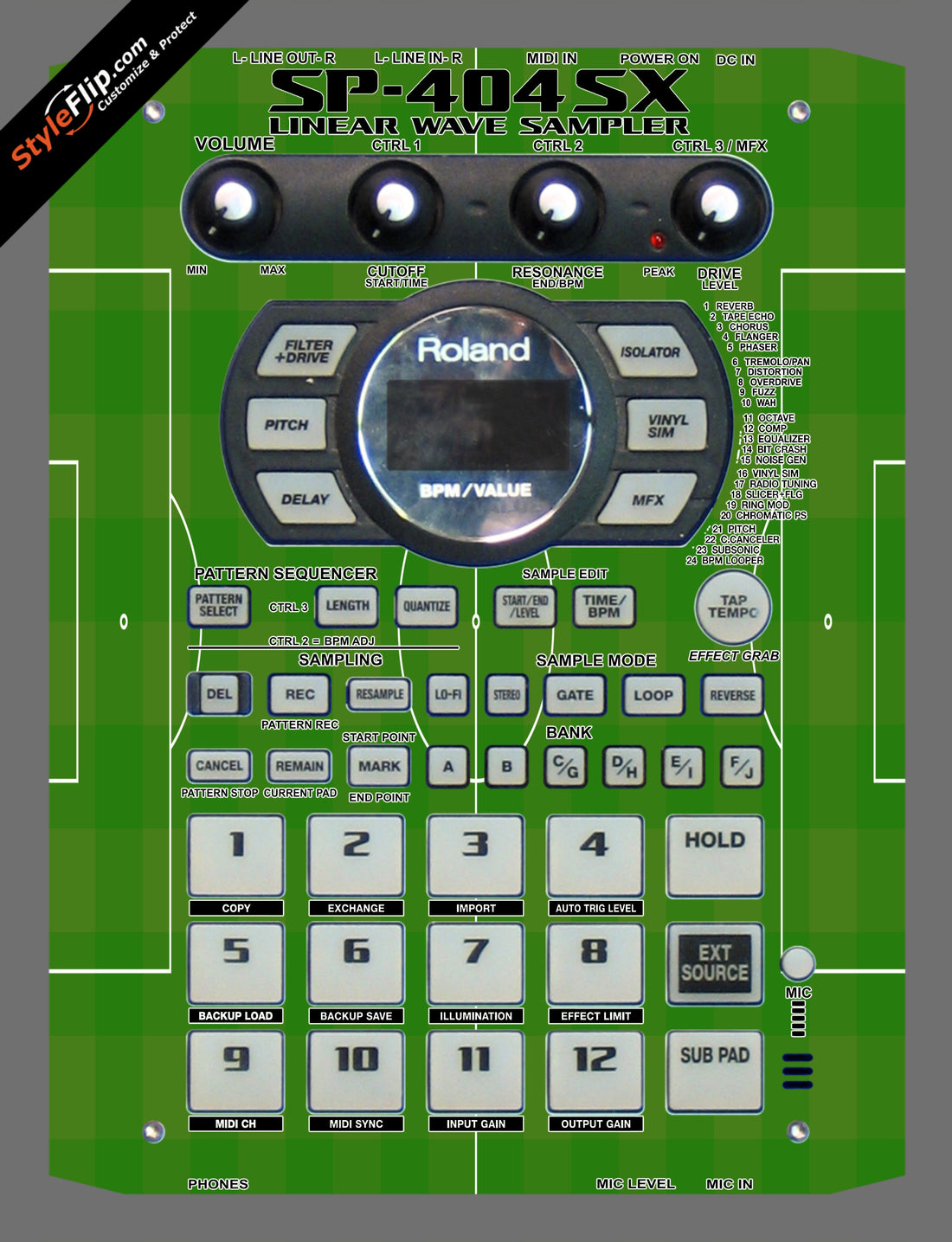 Goal!  Roland SP-404 SX