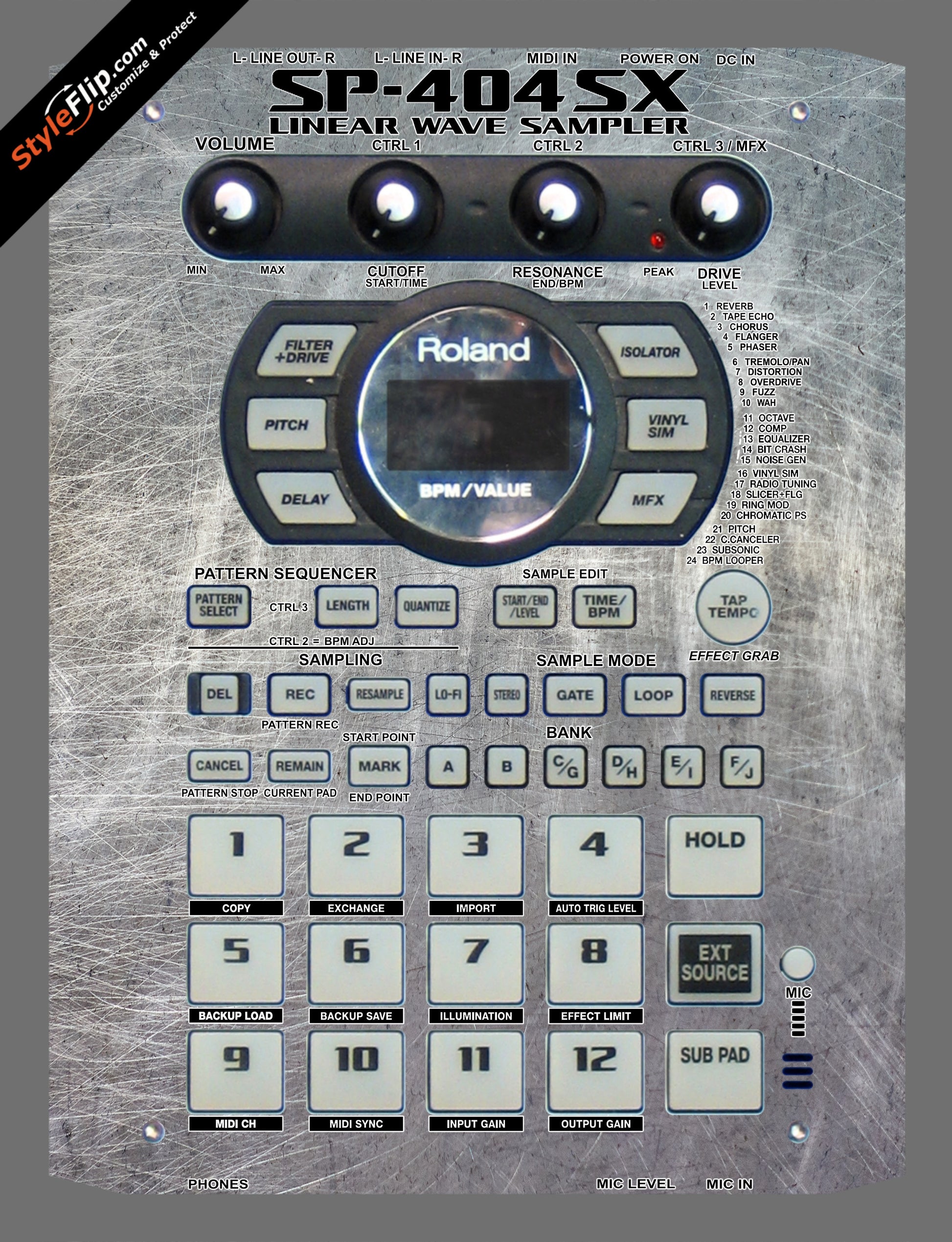 Hardware  Roland SP-404 SX