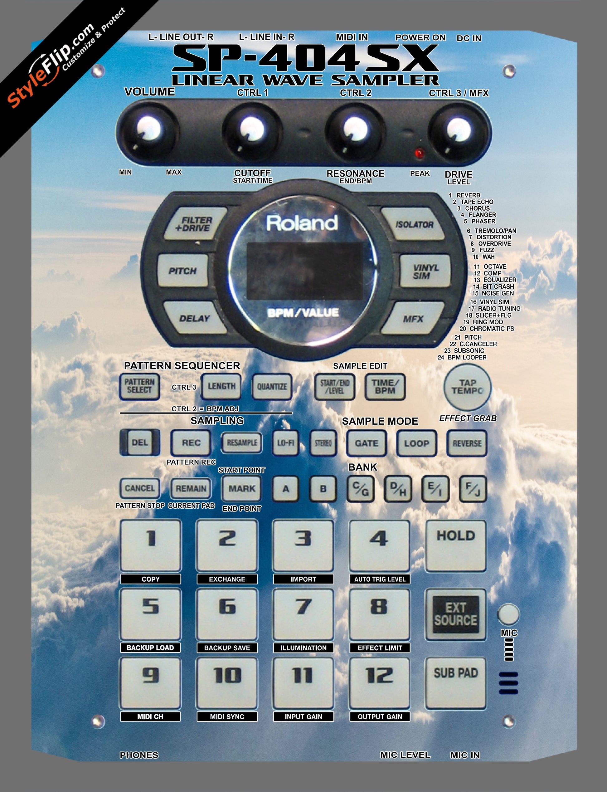 Heavenly   Roland SP-404 SX