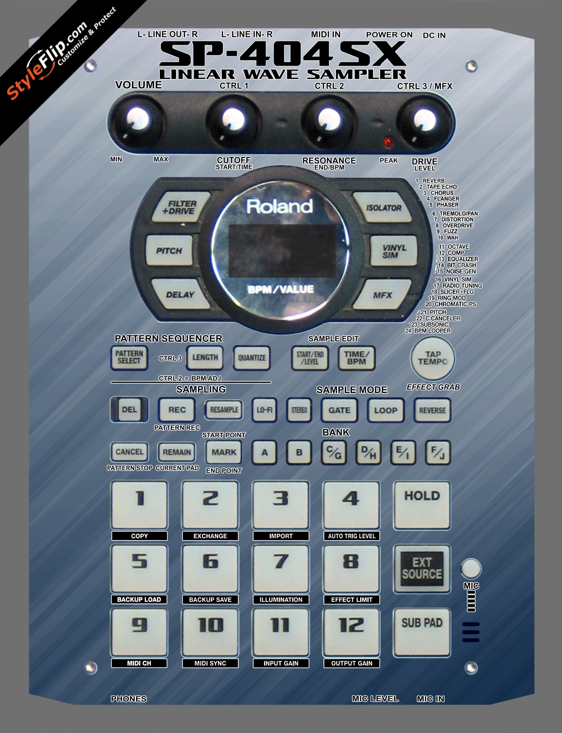 Iron Born  Roland SP-404 SX