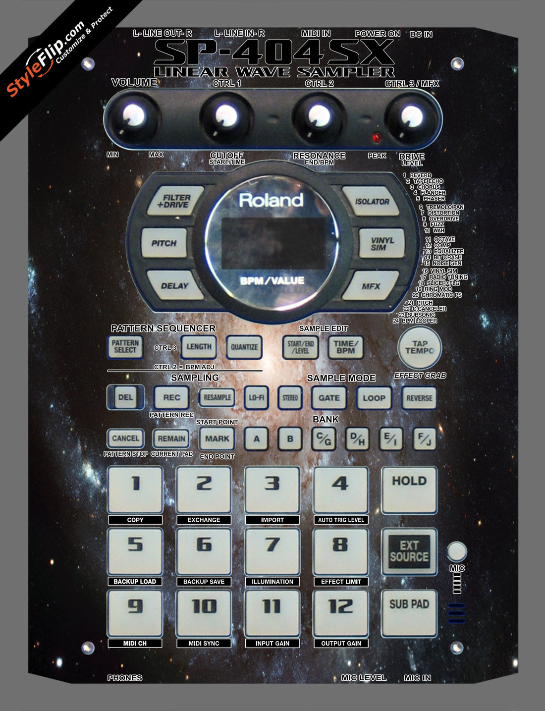 Milky  Roland SP-404 SX