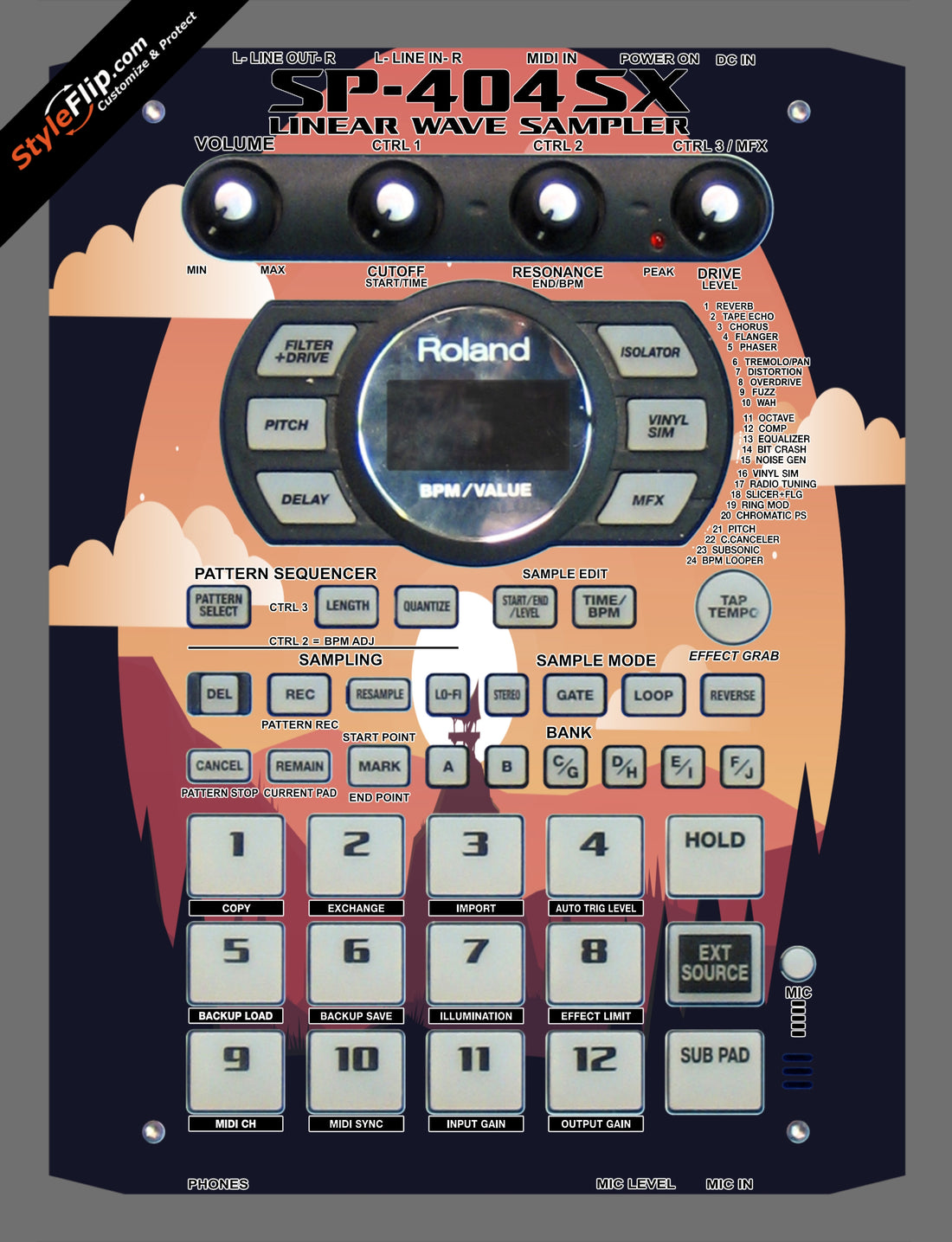 Nightfall  Roland SP-404 SX