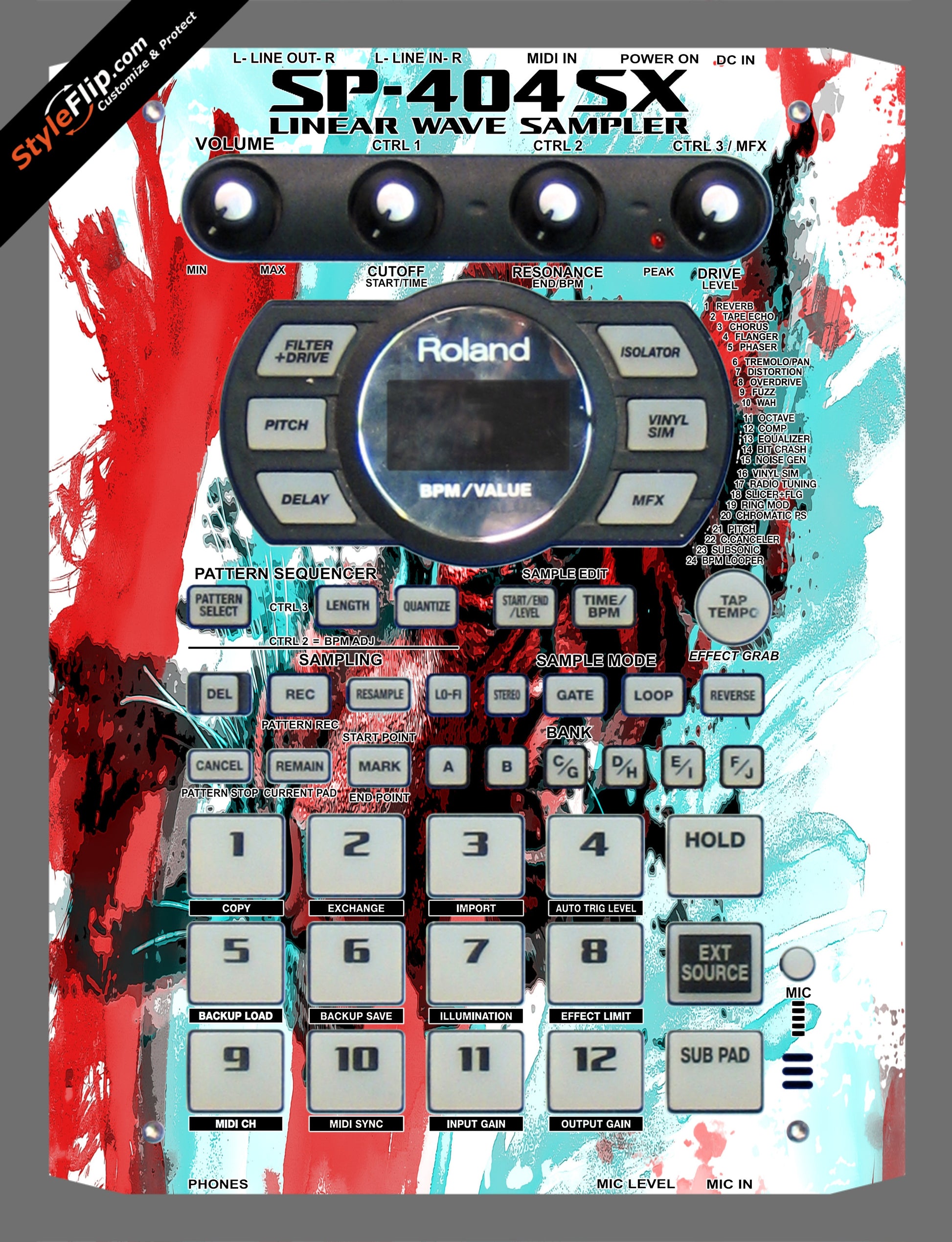 Rumble In The Jungle  Roland SP-404 SX
