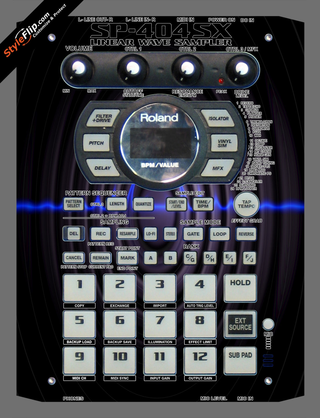 Sub Sonic Roland SP-404 SX
