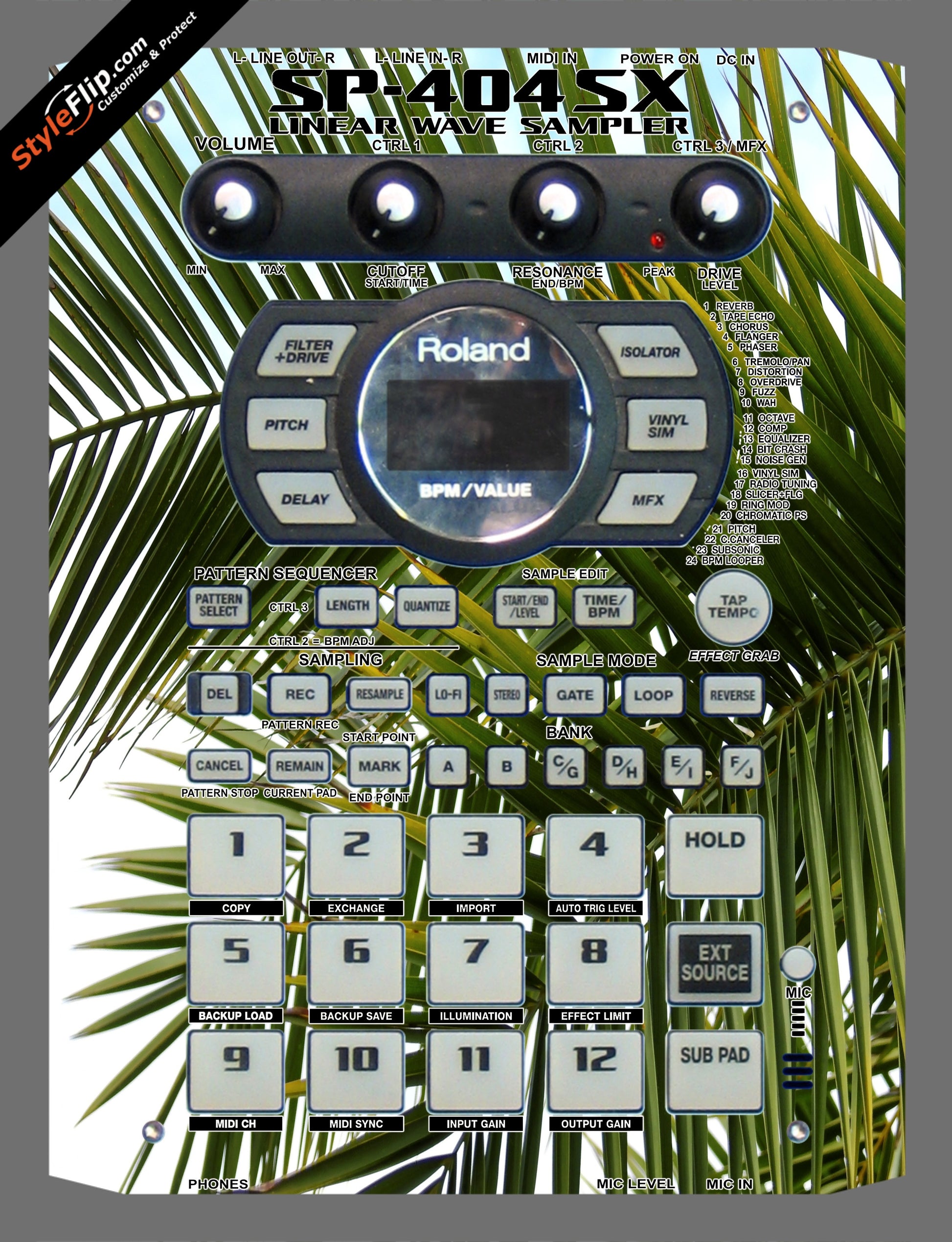 Tropicana Roland SP-404 SX