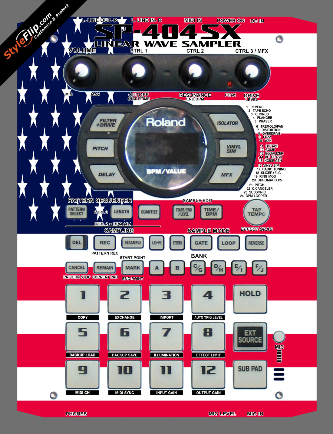 United States Of America Roland SP-404 SX