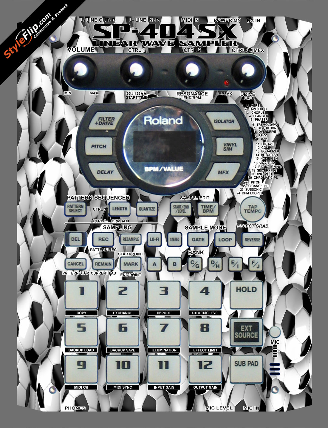 World Cup  Roland SP-404 SX