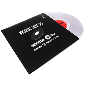 12" Clear Control Vinyl Record (Includes 1 Pair)