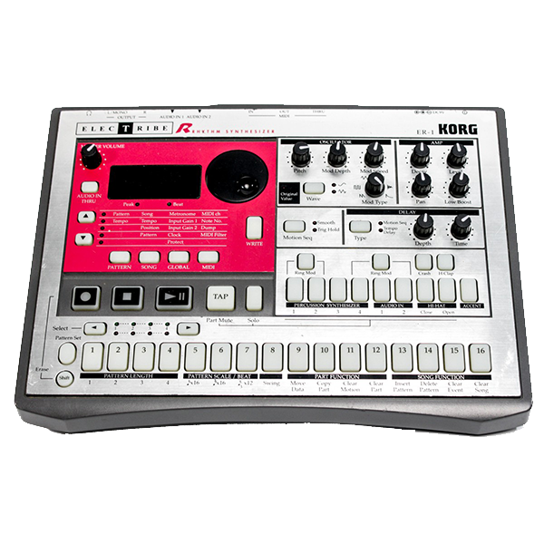 Korg Electribe ER-1 custom skins, created online by StyleFlip.com