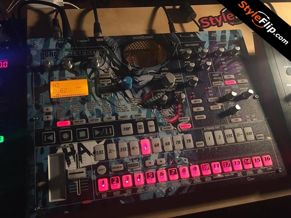 Korg Electribe SX-1 Skin, Decals, Covers & Stickers. Buy custom