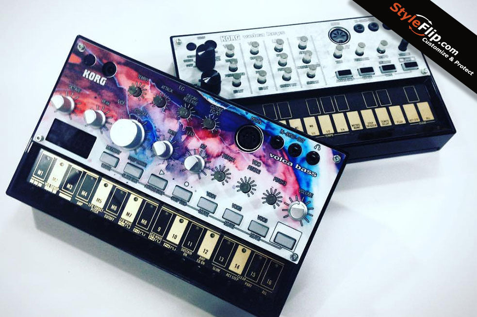 Korg Volca Sample Skin, Decals, Covers & Stickers. Buy custom