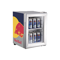 Custom Red Bull Cooler Refrigerator Small 