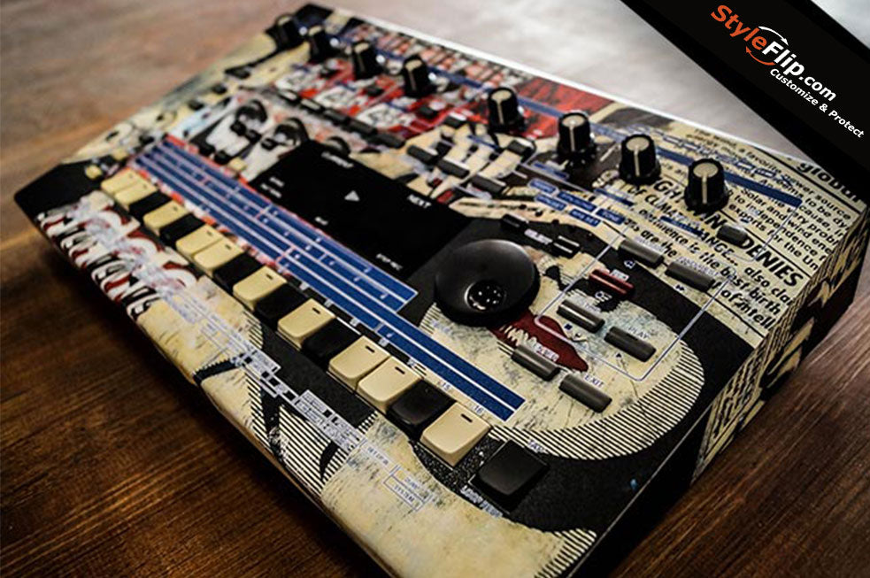 Roland MC-303 Groovebox Custom Skin, Stickers, Covers & Decals