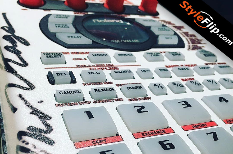 Roland SP-404 SX Skin, Decals, Covers & Stickers. Buy custom skins