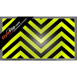 Black & Yellow Chevron Acer Aspire S7 13.3