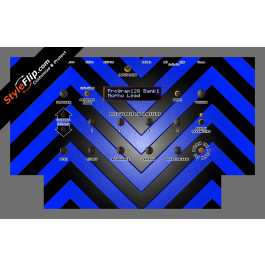 Black & Blue Chevron Dave Smith Instruments Mopho