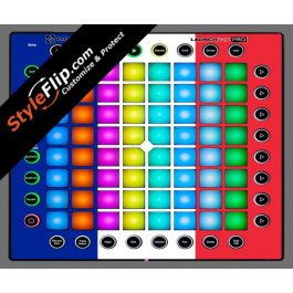 French Flag Novation Launchpad Pro