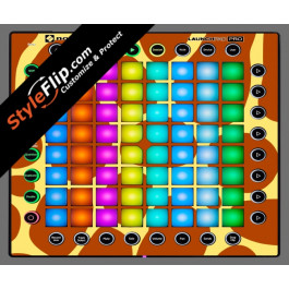 Giraffe Print Novation Launchpad Pro