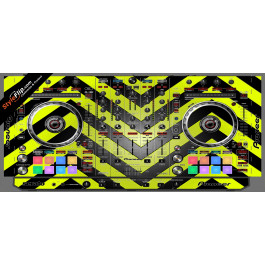 Black & Yellow Chevron Pioneer DDJ-SX2