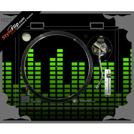 Lime Equalizer Technics SL-1200 MK2